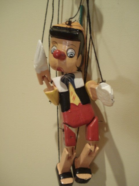 Puppet, Pinocchio - Wood