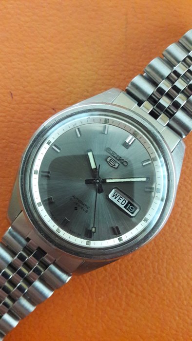 Seiko - 5 "grey dial" big case - 6119-8163  cal.6119C - Bărbați - 1970-1979