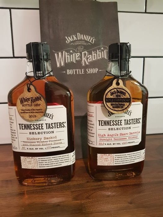 Pair of jack daniels Tennessee tasters 1st release - Catawiki