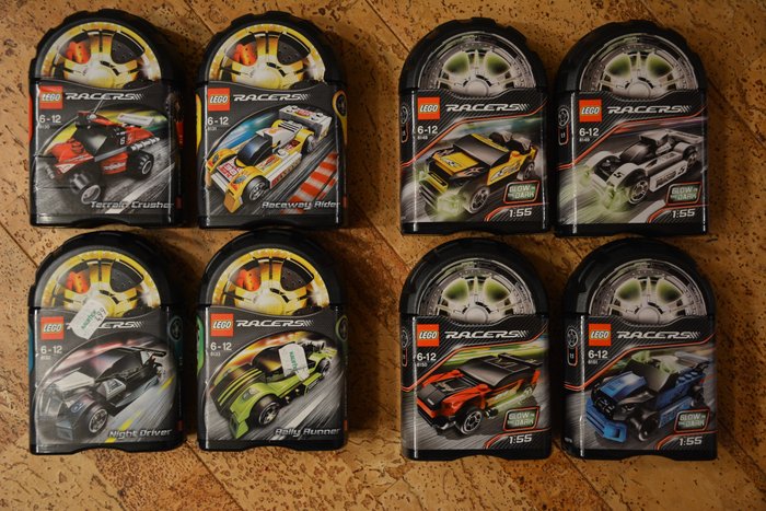 LEGO - Racers - 8130+8131+8132+8133+8148+8149+8150+8151 -