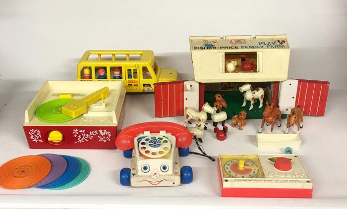 Collection vintage Fisher Price toys rare - Catawiki