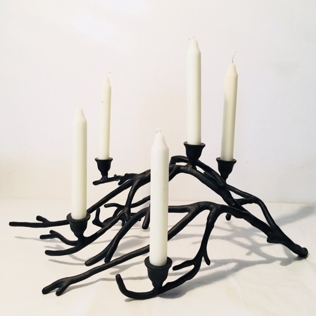 Design candlestick branch - Aluminium