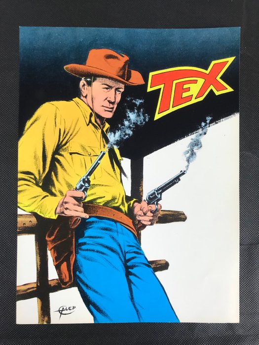 Tex Willer - poster Tex non piegato - First edition - Catawiki