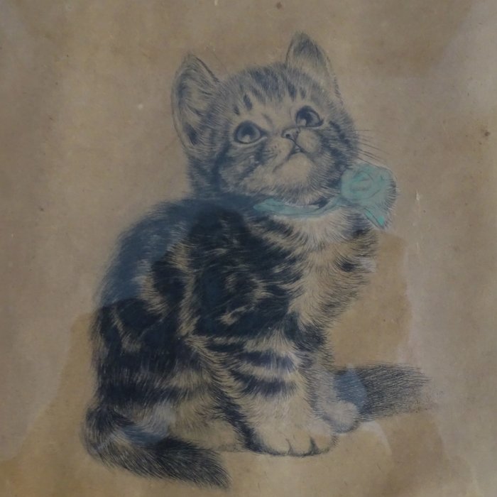Meta Plückebaum (1876-1945) - De kat en de hommel