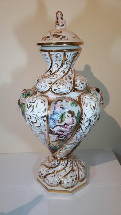 Capodimonte - 花瓶 - 陶瓷
