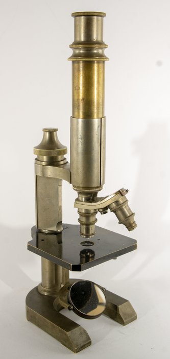 Microscope - R. Winkel Göttingen - Brass - 19th century