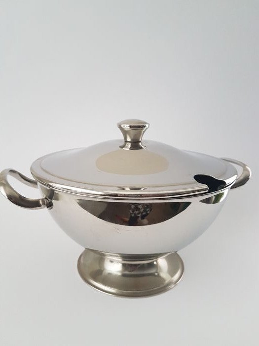 Alfra Alessi - Soup tureen - Stainless steel