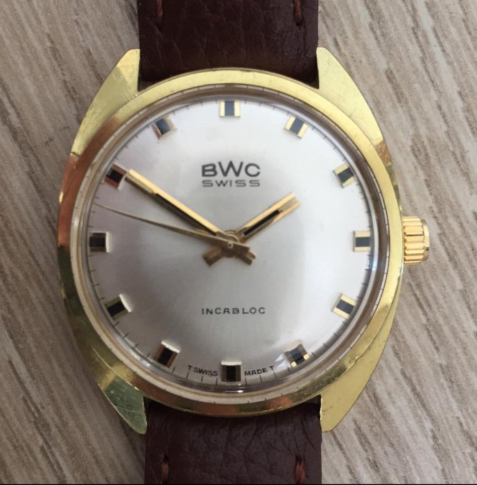 BWC-Swiss -  (The Buttes Watch Co.) Incabloc T-Swiss made-T - Herren - 1960-1969