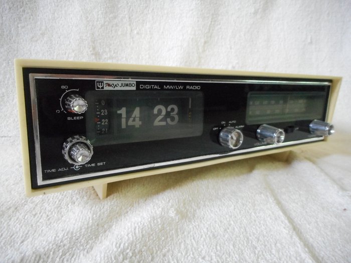 Tokyo Jumbo - RD-900 - Flip clock - Radio - Vækkeur
