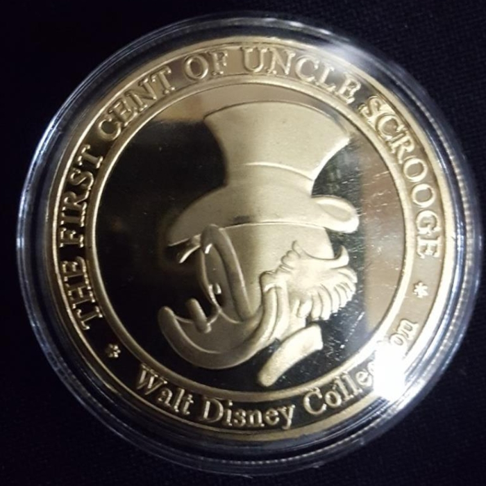 Disney Collection The First Cent Of Uncle Scrooge - Walt Disney Dagobert Duck Eerste cent Limited of 500