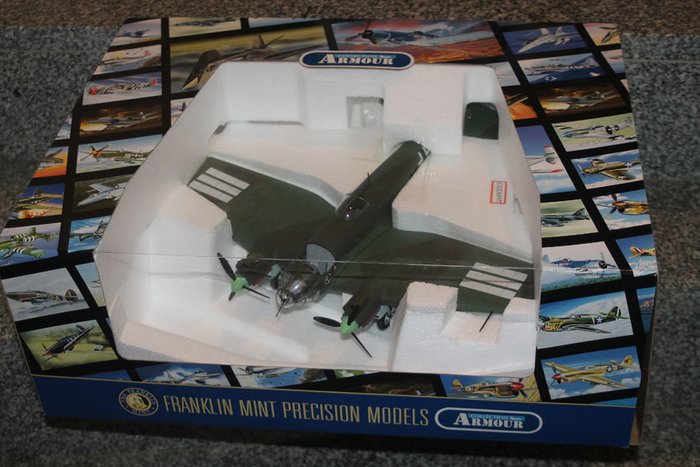 Franklin Mint - Modell repülőgép - Heinkel He 111 - fém