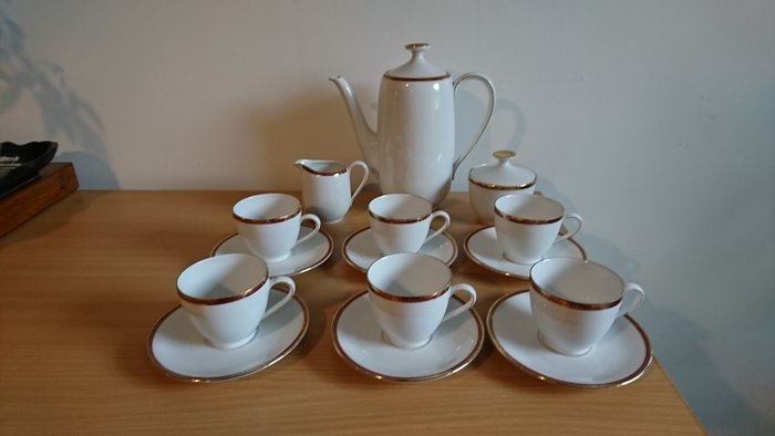 Seltmann Weiden Bavaria - Coffee Service (6 persons) - Porcelain