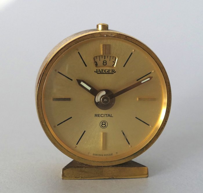 Jaeger - Travel alarm clock - Recital - 8 Days - ref: 101 - Unisex - 1960-1969