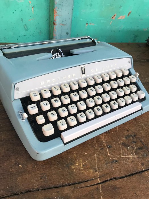 vintage brother de luxe 1966 - Typewriter - 1