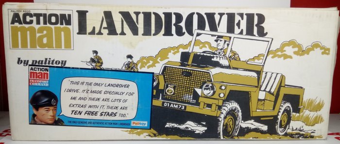 action man land rover