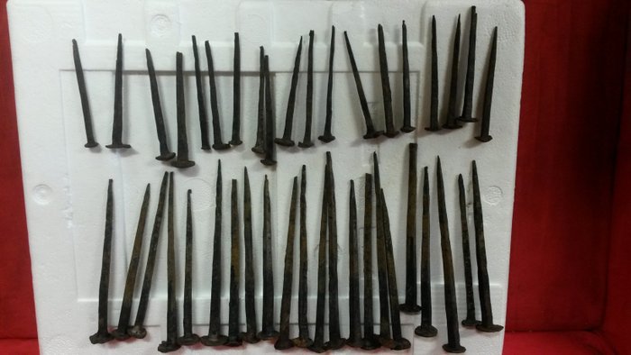 41 nails XVIII-XIX century - Iron (cast/wrought)