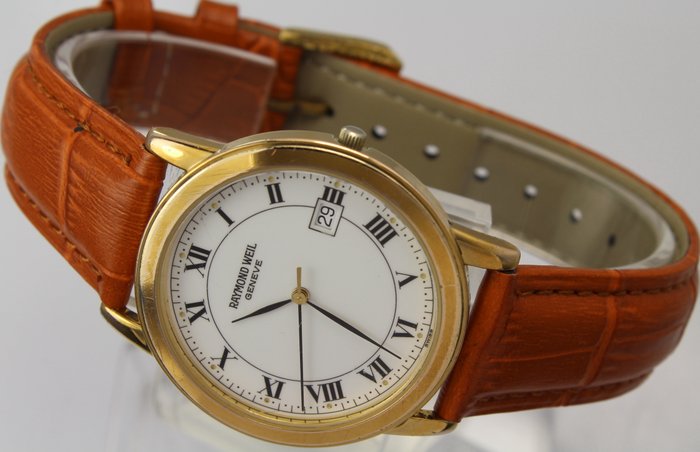 Raymond Weil - Geneve 18kt Gold Plated  - 5548 - 35 mm Case Mint Condition - Άνδρες - 2000-2010