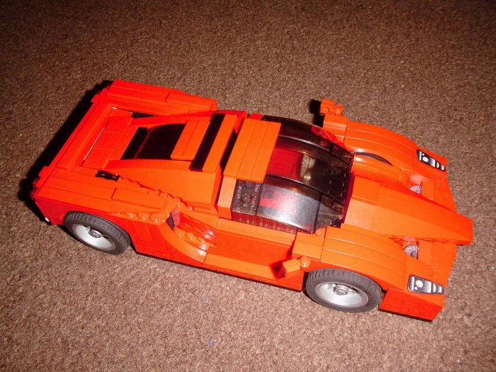 LEGO - Racers - 8652 - Car Ferrari Enzo + manual - 1:17 - Denmark