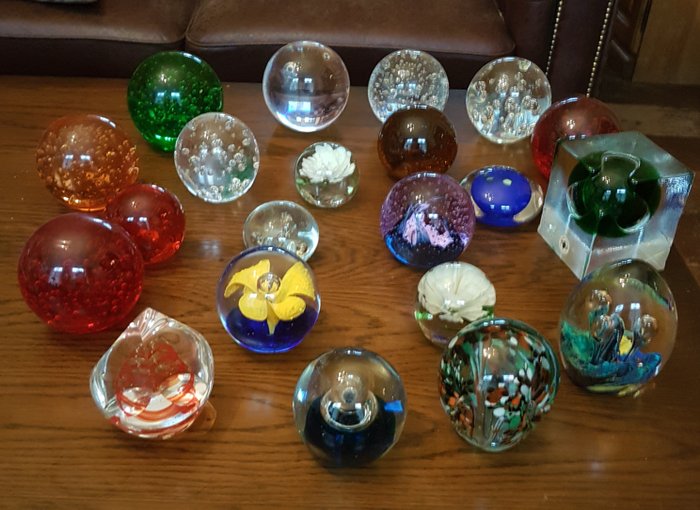 Glass Murano，Caithness等人。玻璃球 - 收藏 21