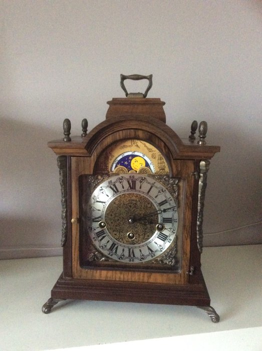 Orologio da viaggio - Telma - Legno, rovere - Seconda metà del 19° secolo