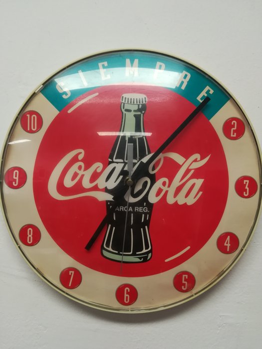 Coca Cola - Clock - 1 - Plastic
