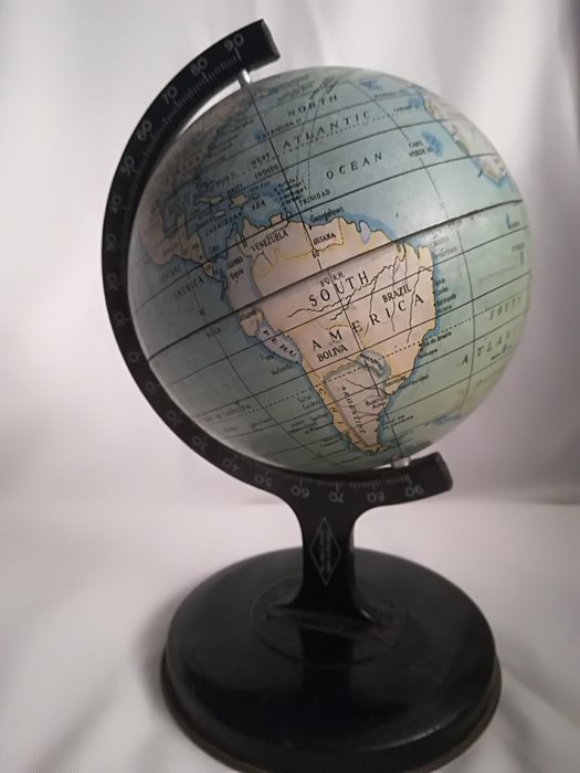  Reliable - Raro metálico Reliable Series Globe de 1927 - Mira