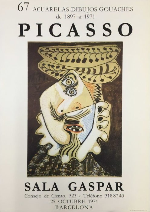 Pablo Picasso - Sala Gaspar - 1974