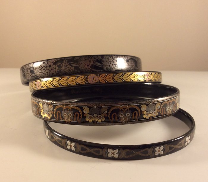 Michaela Frey  - Handmade bracelets - Steel, enamel, gold and silver