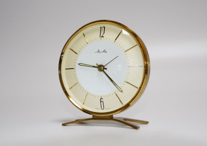 Mauthe - Alarm Clock - Brass