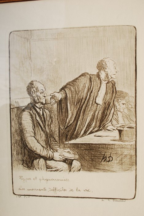 Honoré Daumier (1808-1879) - Types et physionomies 