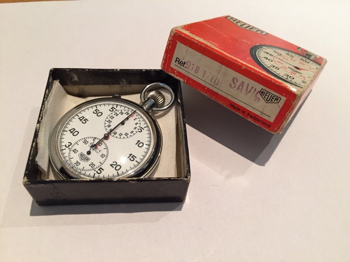 Heuer - Rare Chronomètre Savic à rattrapante - Men - 1960-1969
