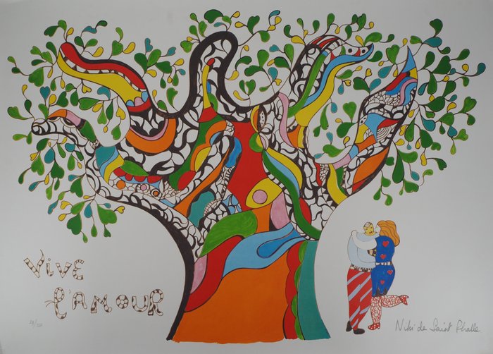 Niki de Saint Phalle - Vive l'amour