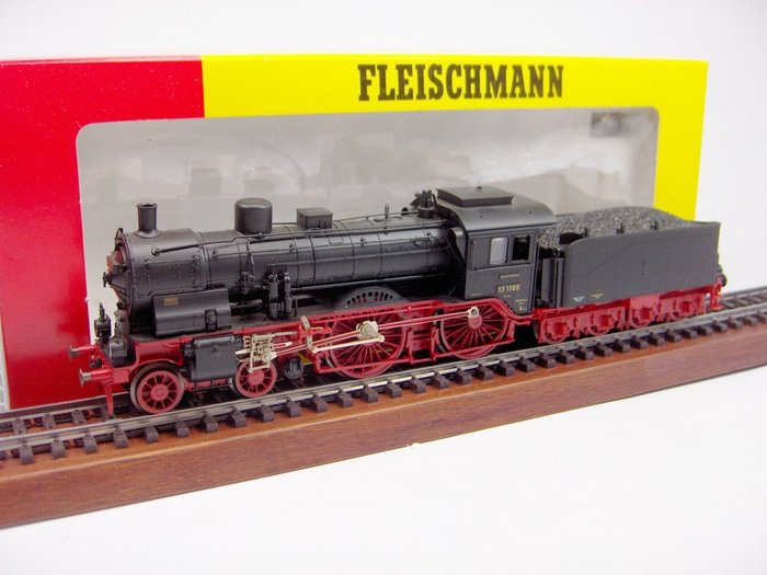 Fleischmann H0轨 - 4113 - 煤水车蒸汽机车 - BR 13 S6 - DRG