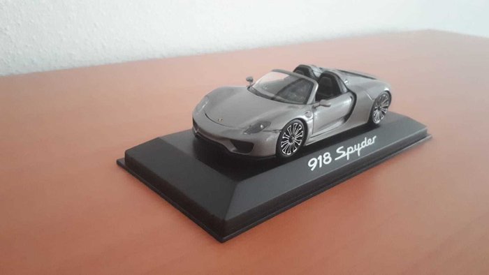 #870062131 Minichamps Porsche 918 Spyder-Jaune 2013-1:87 
