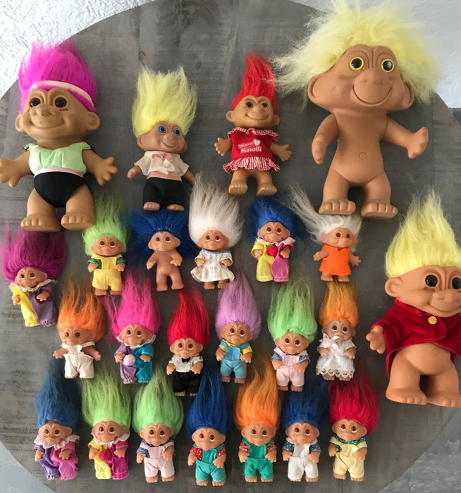 Collection - 24 trolls - 1980-1989