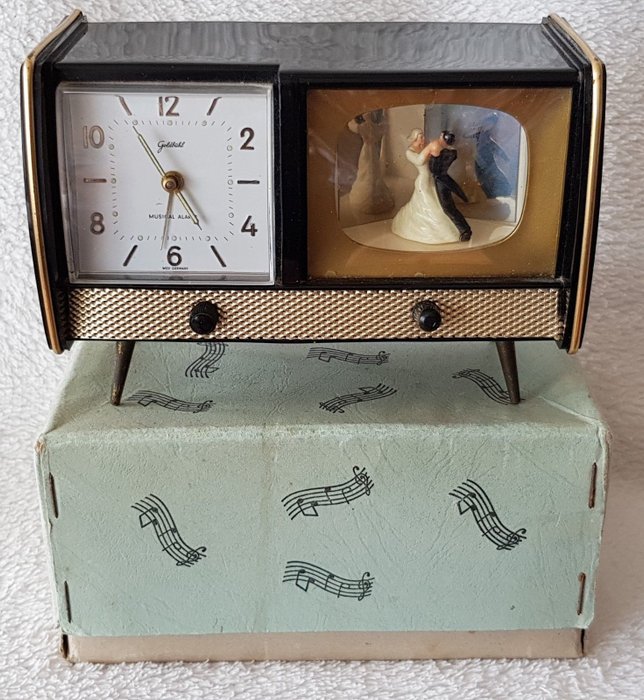 Relógio despertador - Goldbühl - Plástico - meados do século XX
