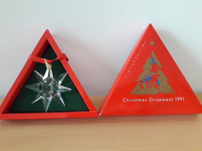 Designer Team - Swarovski - Ornamento de Navidad estrella 1991 Rareza - 1