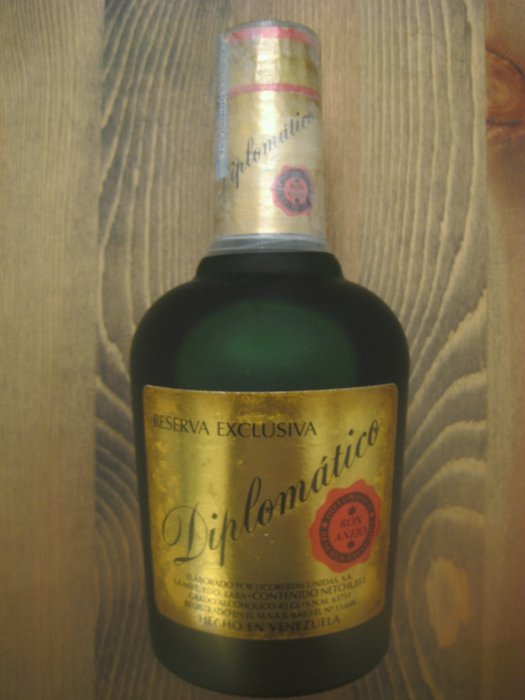 Bottle Ron Rum Diplomático Reserva Exclusiva - bottled 1990s - 375ml