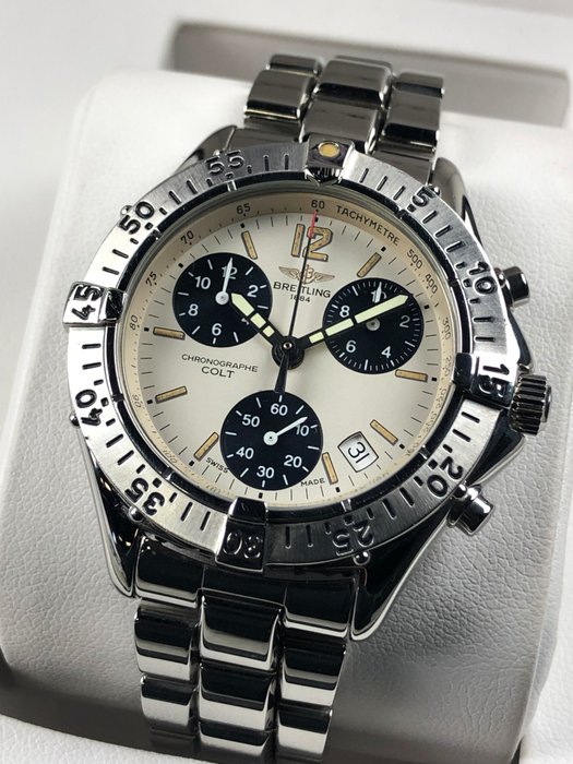 Breitling - Colt Chronograph Steel - A53035 - Homme - 1990-1999