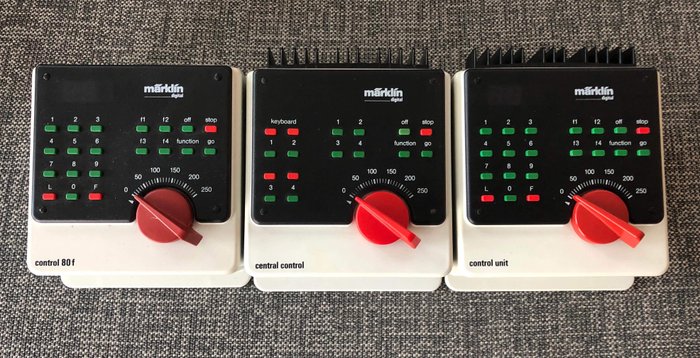 Märklin - 6036/6022/6021 - Control unit, control 80f and central control