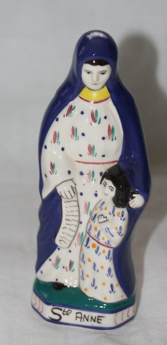 Henriot Quimper - Ste. Anne figurine - Ceramic