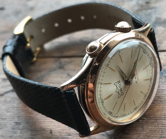 Jaquet-Droz - Svegliarino/Alarm watch - Cal. AS 1475 - Herre - 1960-1969