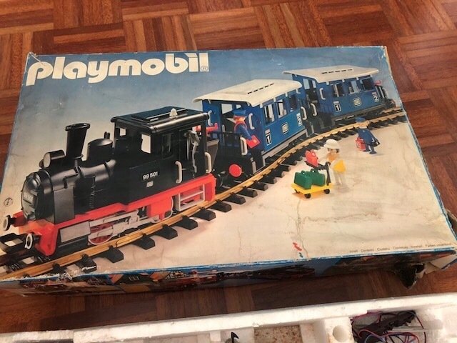 Playmobil - Trains - trein - 4000  - Trein - 1980-1989
