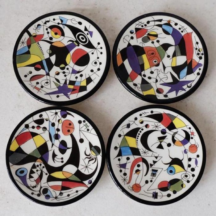 Joan Miro - MG Ceramica Spain - Plaat - 4 - Keramiek