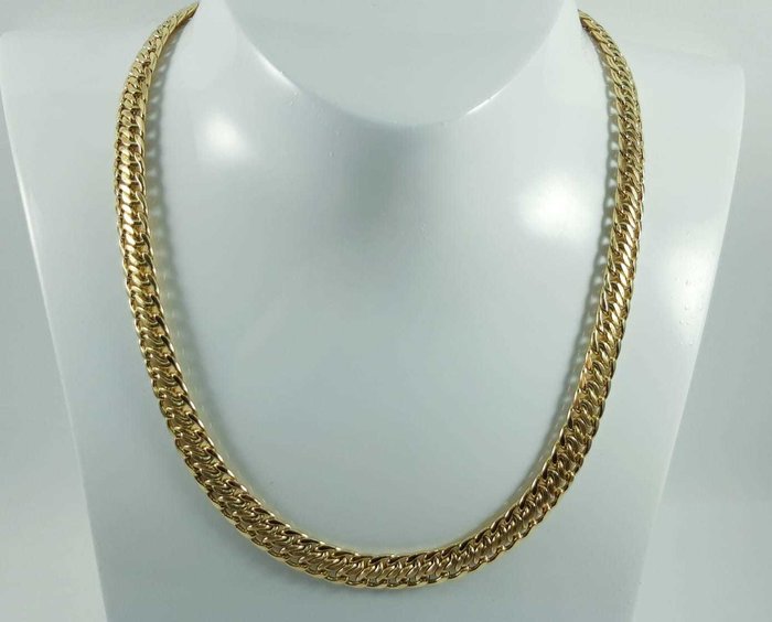 Sadusa - Women's necklace in 18 kt yellow gold Length: 45 cm