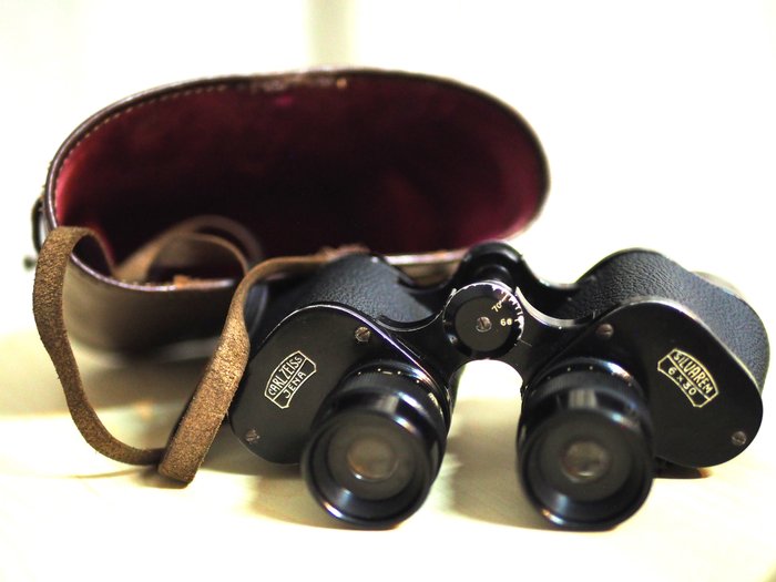 Carl Zeiss Jena - SILVAREM 6x30 binocular in Leather Case
