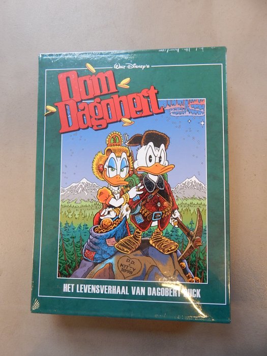 Het levensverhaal van Dagobert Duck 1 + 2 in box - luxe hc - in seal - Hardcover - Erstausgabe - (2013)
