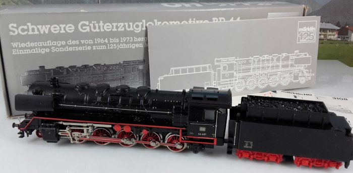 Märklin H0 - 3108 - Steam locomotive with tender - BR 44 - DB