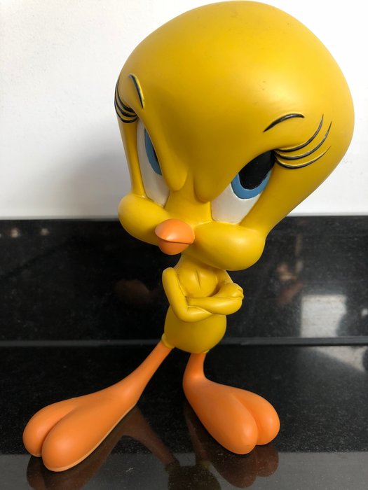 Warner Bros, Looney Tunes - Figurine of angry Tweety (Tweety & Sylvester) - 20th century