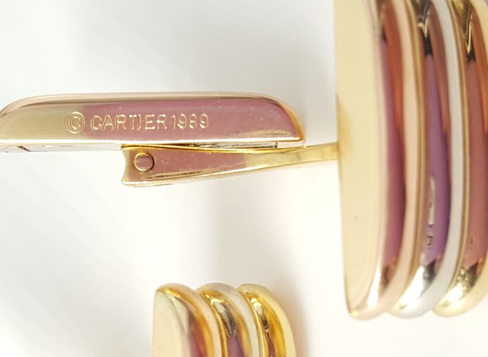 Cartier - 袖针 - 金